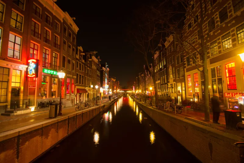 The other side of the Red Light District